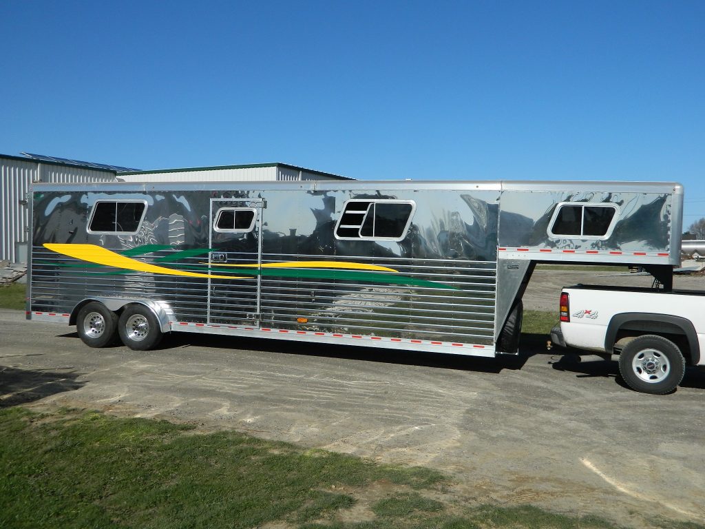 Stainless Steel Gooseneck 4 Horse Trailer