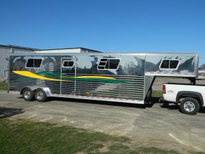 Stainless Steel Gooseneck 4 Horse Trailer